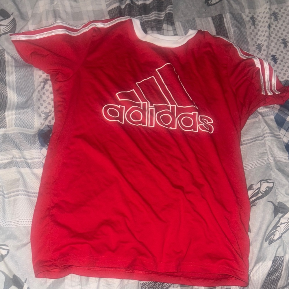 Adidas Red T-Shirt